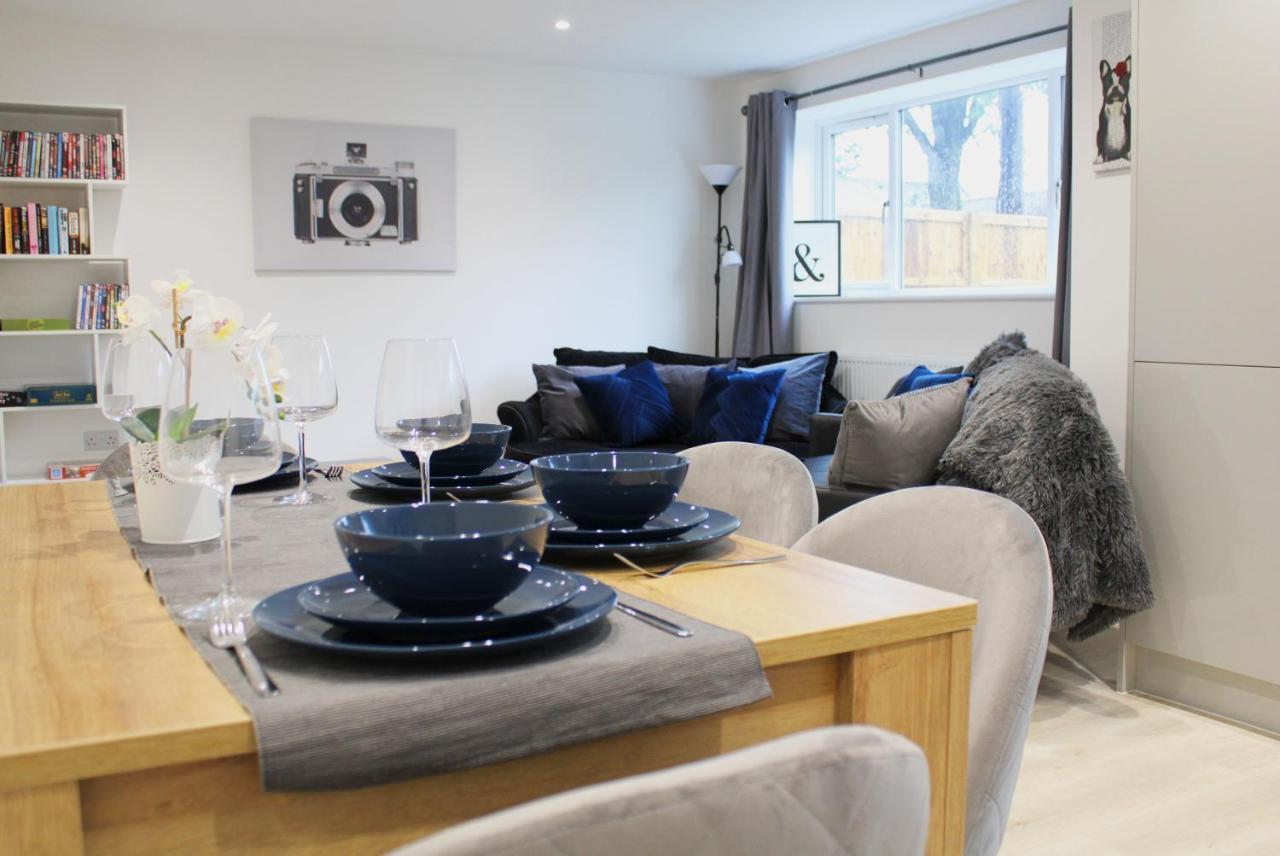 Didcot - Private Flat With Garden & Parking 07 Apartment Luaran gambar